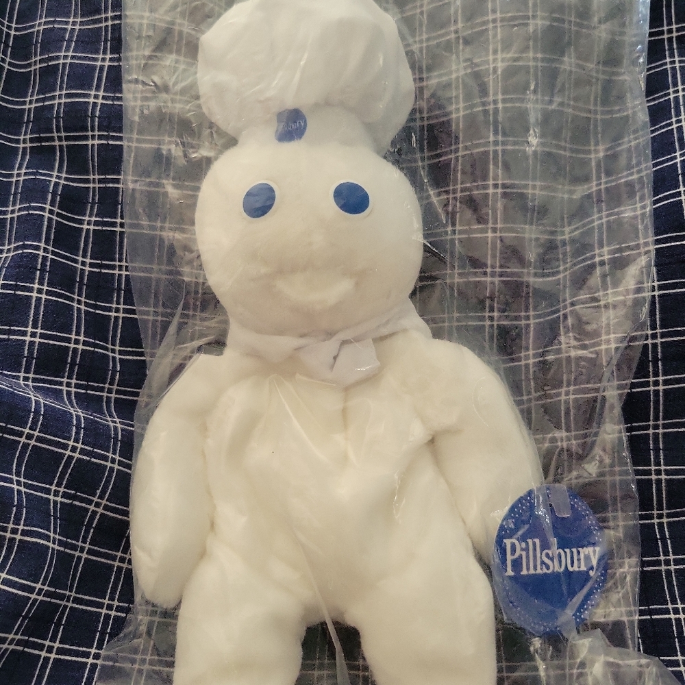 Pillsbury Dough Boy bean bag 1997